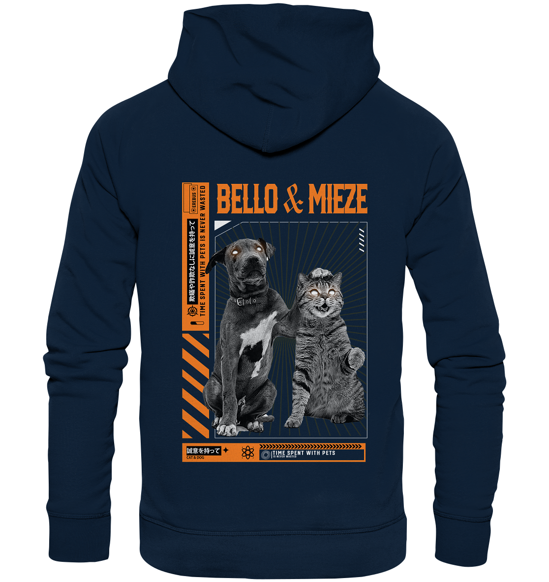 Bello & Mieze - Friends - Organic Fashion Hoodie