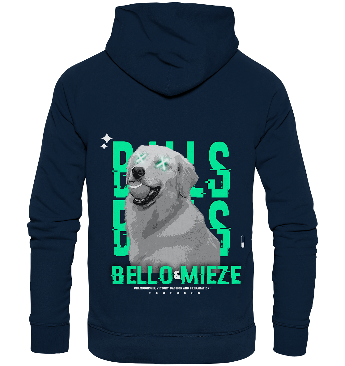 Bello & Mieze  - Balls Balls Balls - Organic Fashion Hoodie