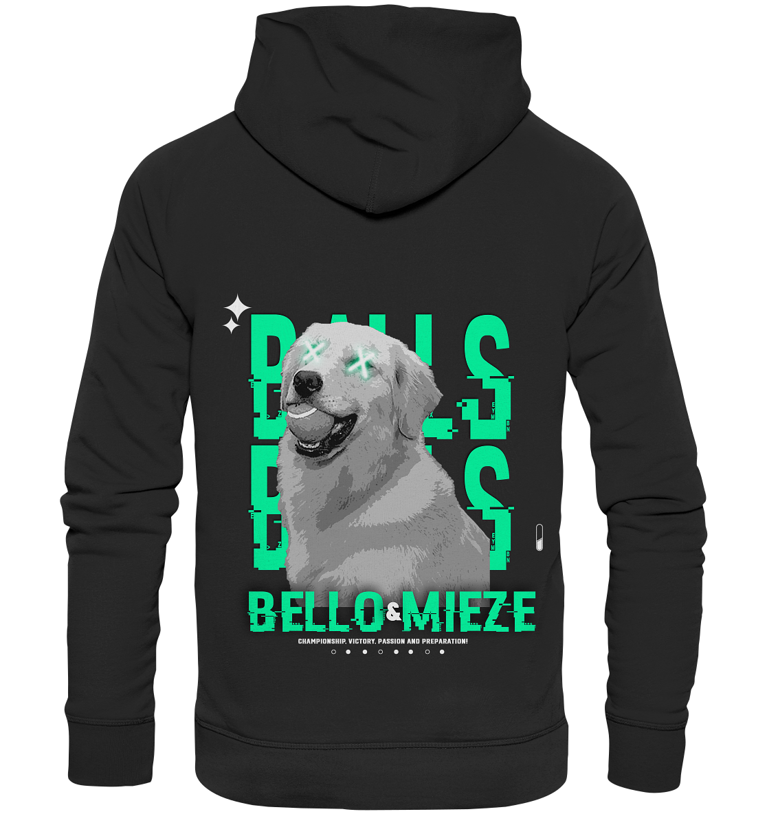 Bello & Mieze  - Balls Balls Balls - Organic Fashion Hoodie