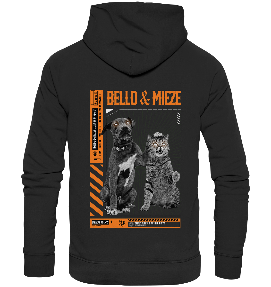 Bello & Mieze - Friends - Organic Fashion Hoodie