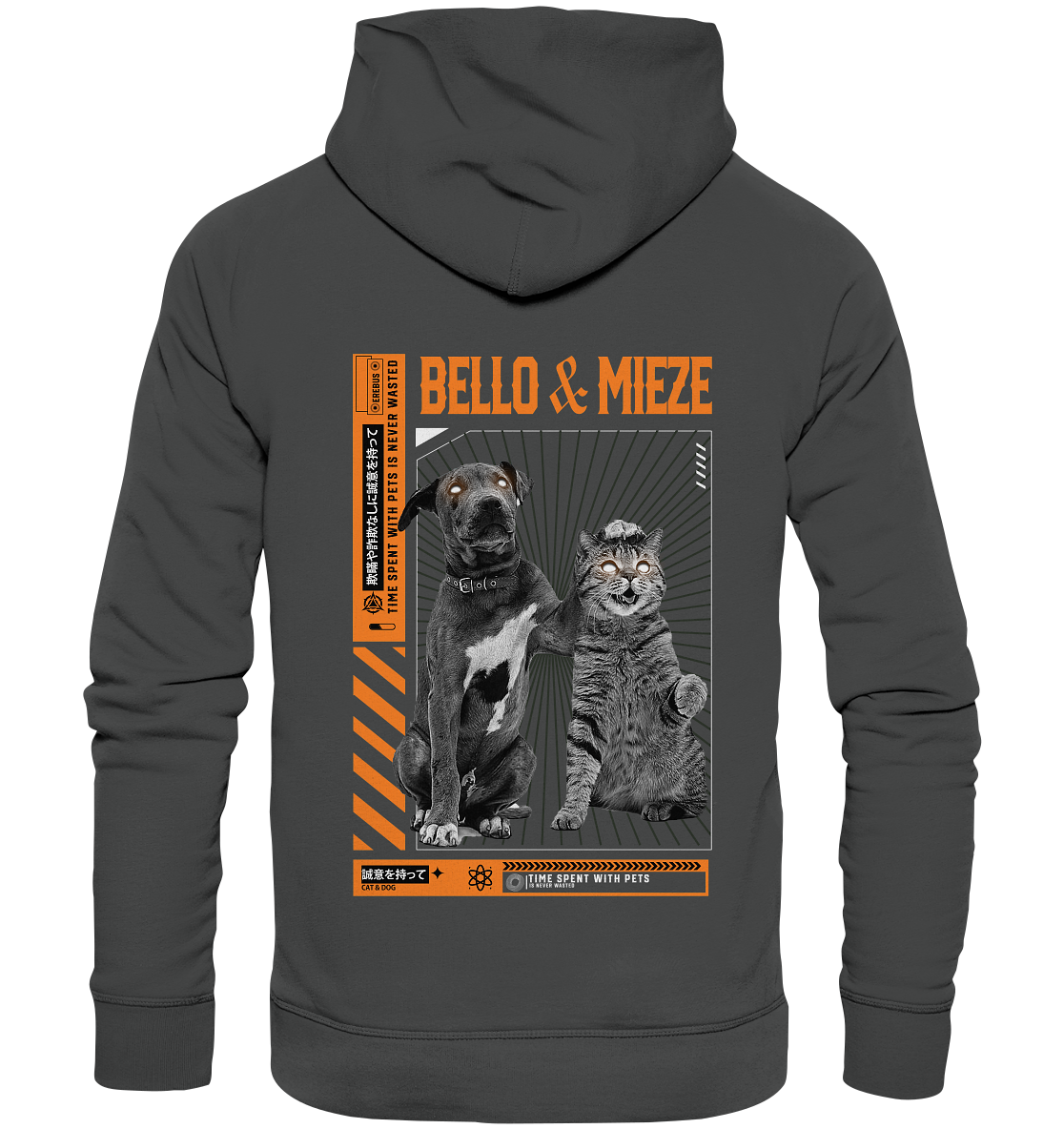 Bello & Mieze - Friends - Organic Fashion Hoodie