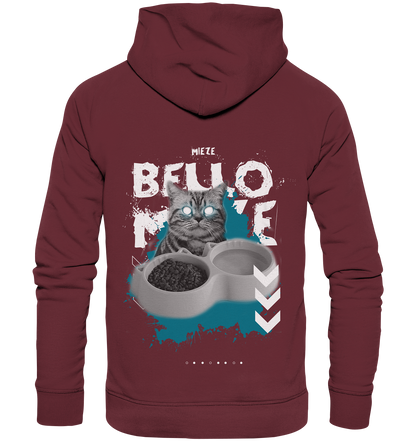 Bello & Mieze - Hungry Cat - Organic Fashion Hoodie