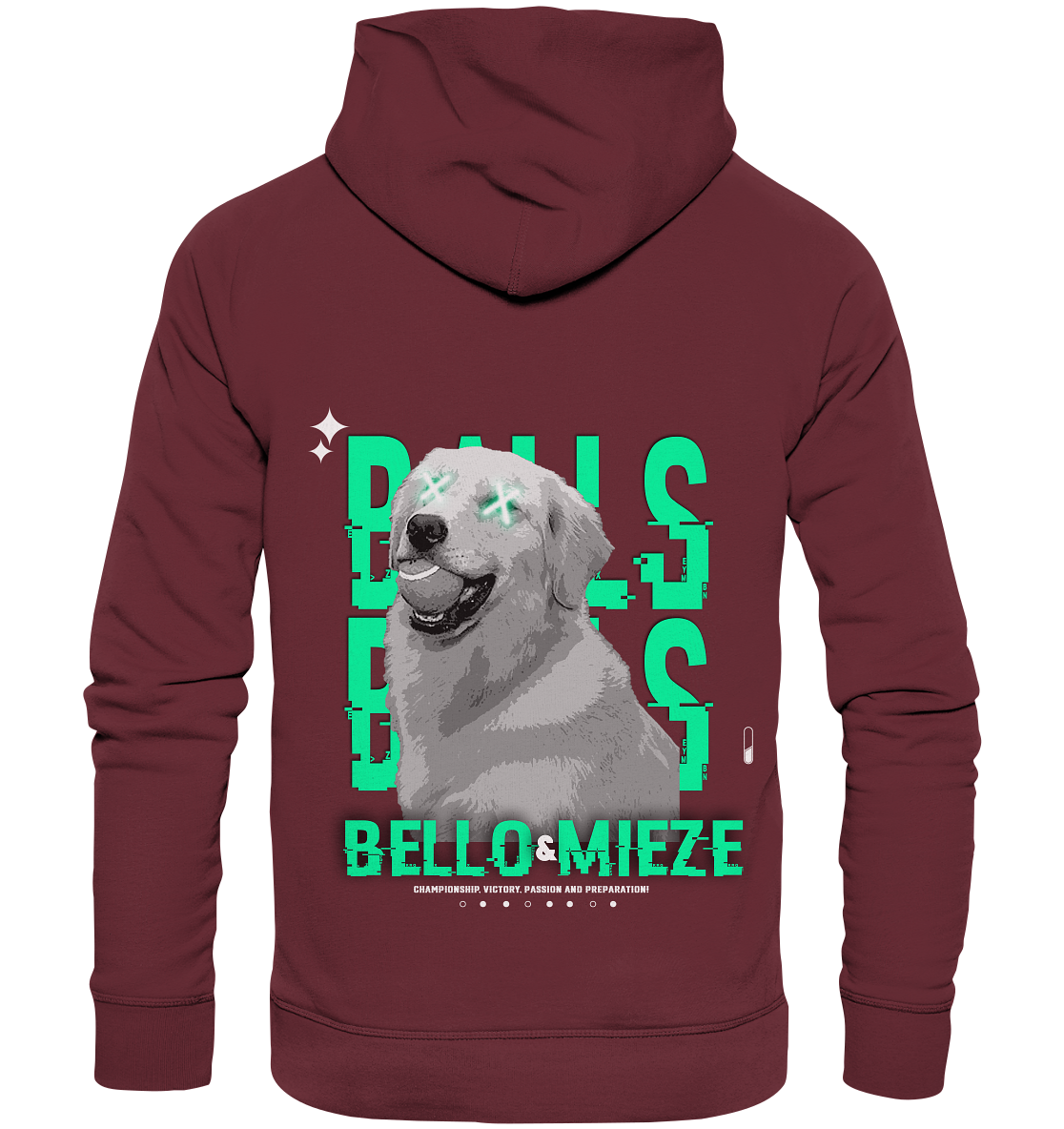 Bello & Mieze  - Balls Balls Balls - Organic Fashion Hoodie