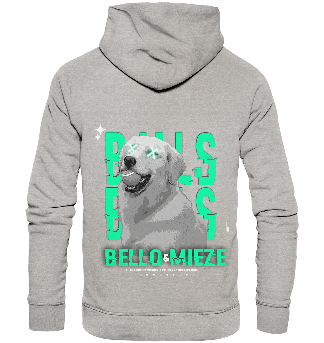 Bello & Mieze  - Balls Balls Balls - Organic Fashion Hoodie