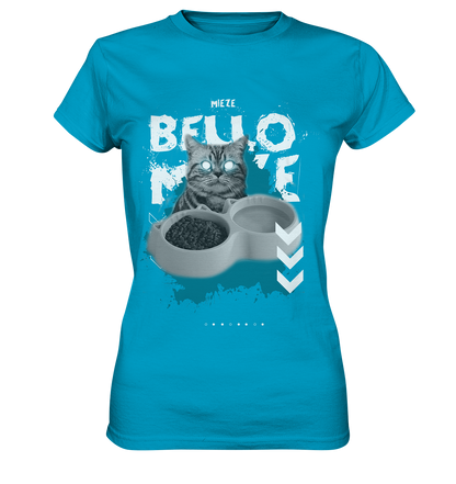 Bello & Mieze - Hungry Cat  - Ladies Premium Shirt