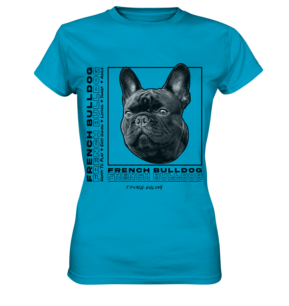 Bello & Mieze - French Bulldog - Ladies Premium Shirt