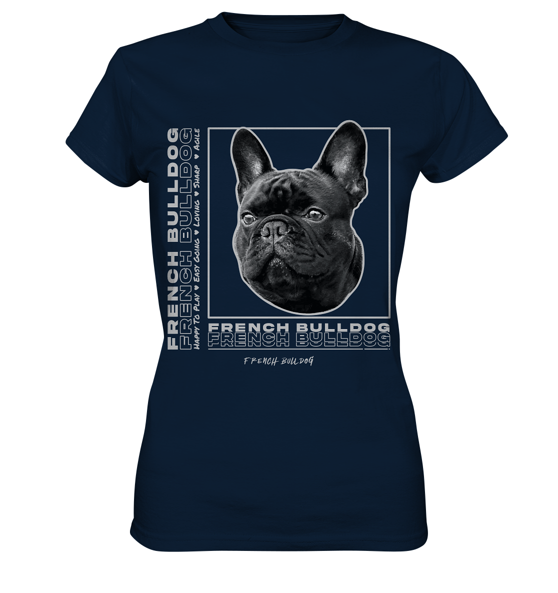 Bello & Mieze - French Bulldog - Ladies Premium Shirt