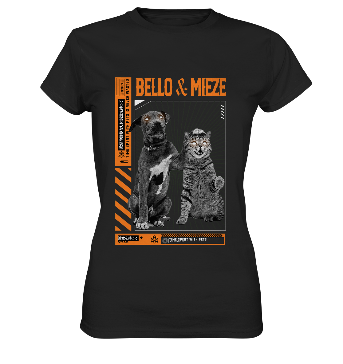 Bello & Mieze - Friends - Ladies Premium Shirt