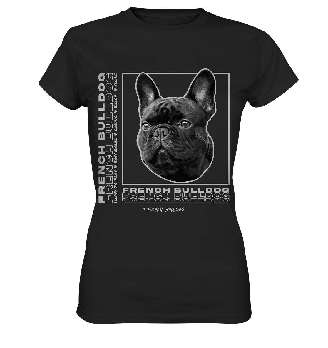 Bello & Mieze - French Bulldog - Ladies Premium Shirt