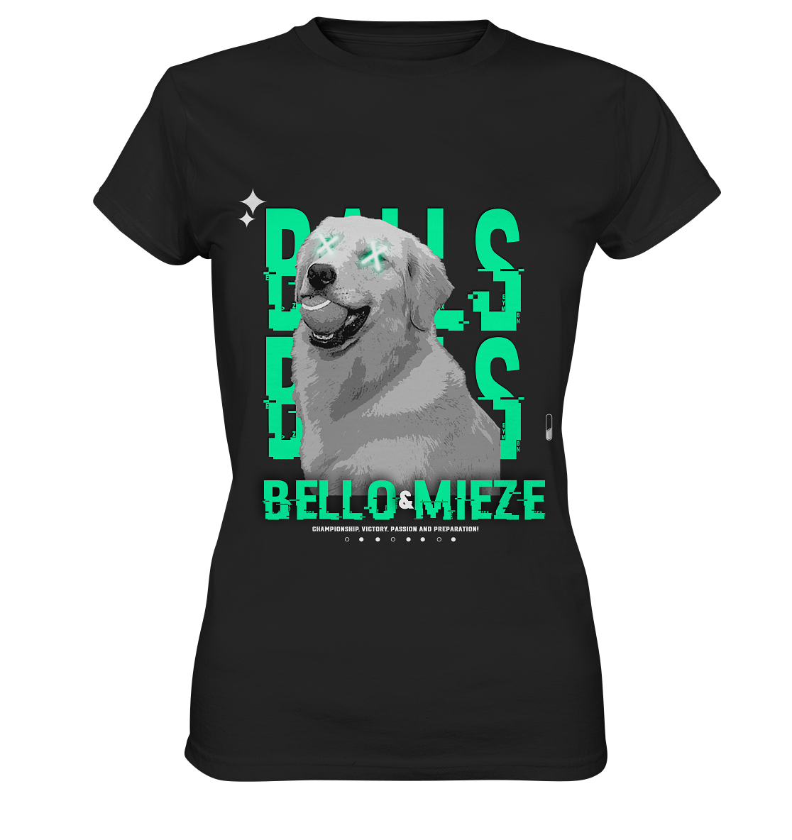 Bello & Mieze - Balls Balls Balls - Ladies Premium Shirt