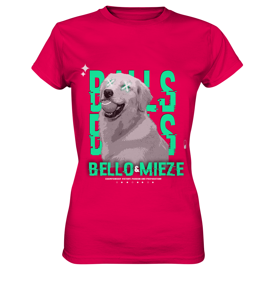 Bello & Mieze - Balls Balls Balls - Ladies Premium Shirt