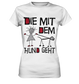 Die mit dem Hund geht - Ladies Premium Shirt