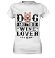 Dog Mother Wine Lover - Ladies Premium Shirt