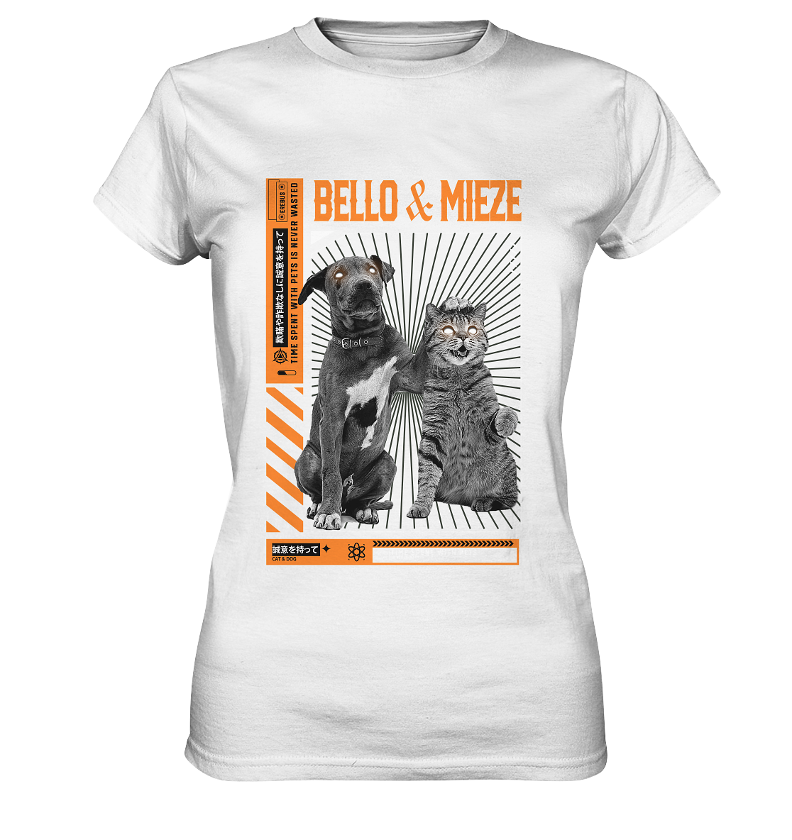 Bello & Mieze - Friends - Ladies Premium Shirt