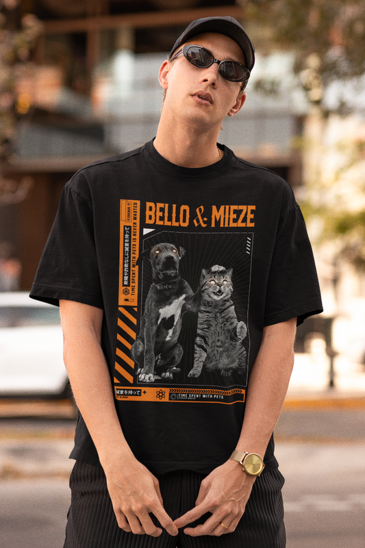 Bello & Mieze - Friends - Organic Oversize Shirt