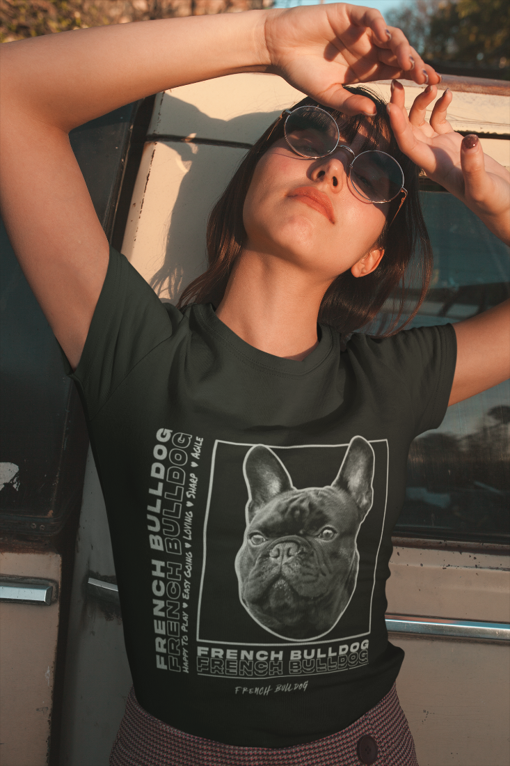 Bello & Mieze - French Bulldog - Ladies Premium Shirt