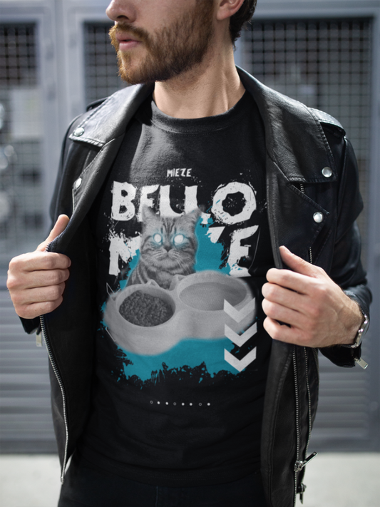 Bello & Mieze - Hungry Cat  - Premium Shirt